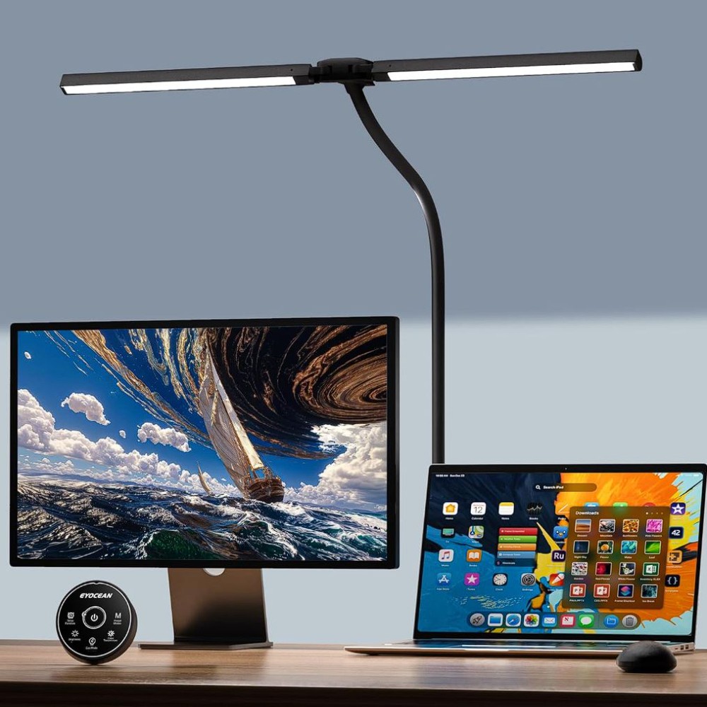 Schreibtischlampe2 Ordnung am Arbeitsplatz: Mehr Konzentration und Wohlbefinden im Homeoffice
